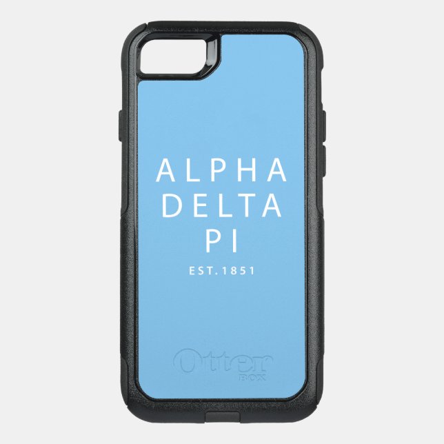 Alpha Delta Pi | Est. 1851 Otterbox iPhone Case (Back)