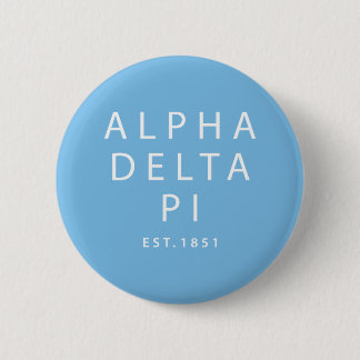 Alpha Delta Pi | Est. 1851 Pinback Button