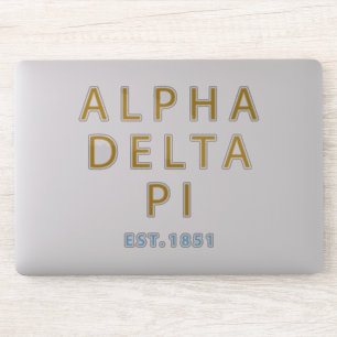 Alpha Delta Pi   Est. 1851 Sticker