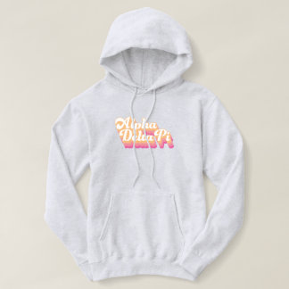 Alpha Delta Pi | Groovy Script Hoodie