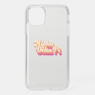 Alpha Delta Pi | Groovy Script Speck iPhone 11 Case