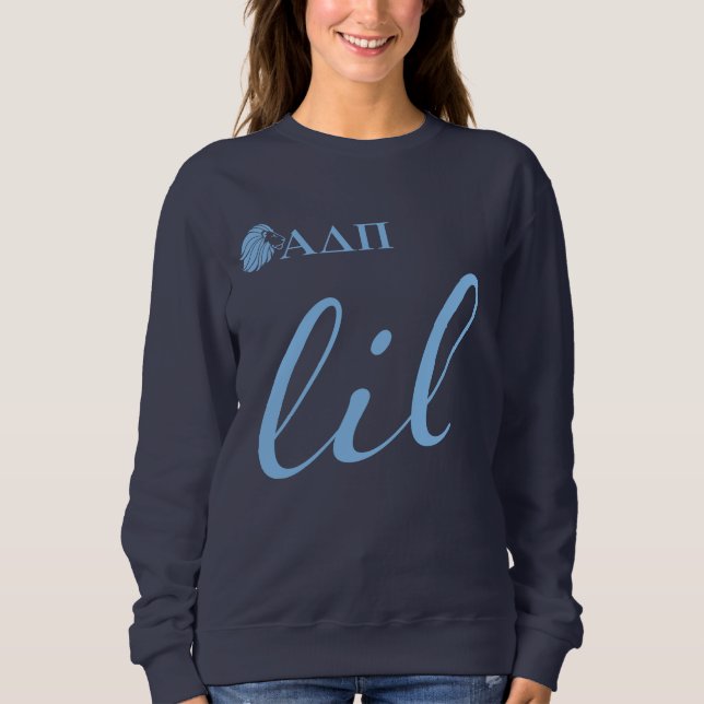 Alpha Delta Pi | Lil Script Sweatshirt (Front)