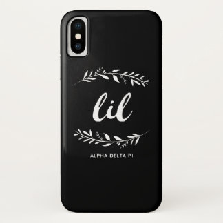 Alpha Delta Pi | Lil Wreath iPhone X Case