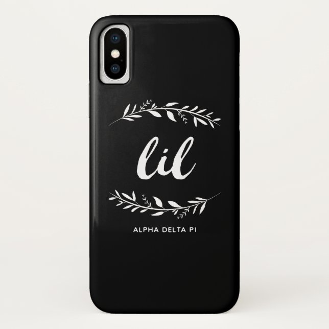 Alpha Delta Pi | Lil Wreath Case-Mate iPhone Case (Back)
