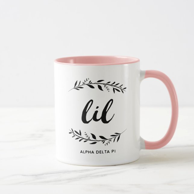 Alpha Delta Pi | Lil Wreath Mug (Right)