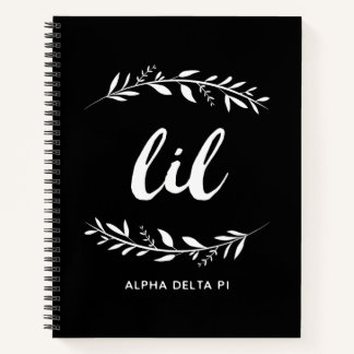 Alpha Delta Pi | Lil Wreath Notebook