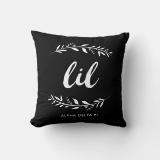 Alpha Delta Pi | Lil Wreath Throw Pillow