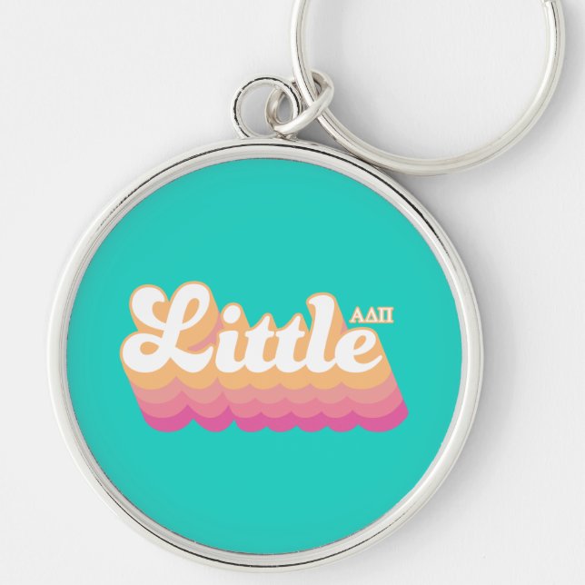 Alpha Delta Pi | Little Keychain (Front)