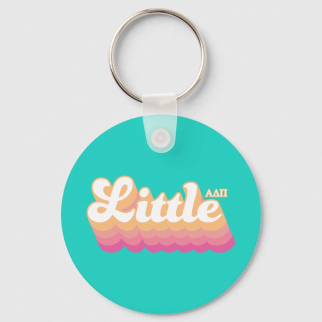 Alpha Delta Pi | Little Keychain (Front)