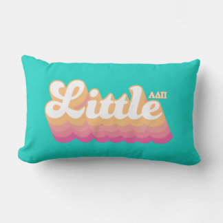 Alpha Delta Pi | Little Lumbar Pillow