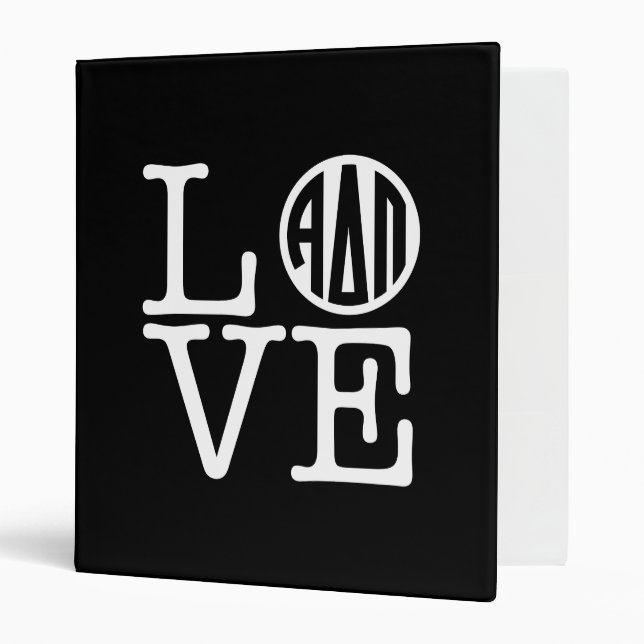 Alpha Delta Pi | Love Binder (Front/Inside)