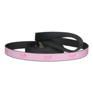 Alpha Delta Pi Pink Letters Pet Leash