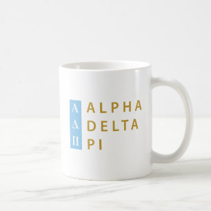 Alpha Delta Pi   Stacked Logo Coffee Mug
