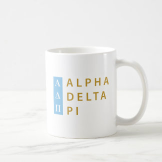 Alpha Delta Pi | Stacked Logo Coffee Mug