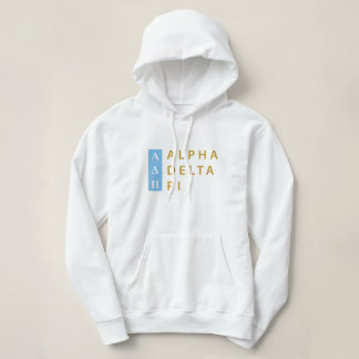 Alpha Delta Pi | Stacked Logo Hoodie