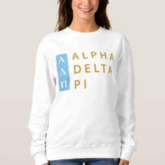 Alpha Delta Pi | Stacked Logo Sweatshirt