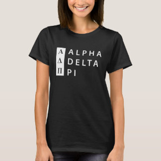 Alpha Delta Pi | Stacked Logo T-Shirt