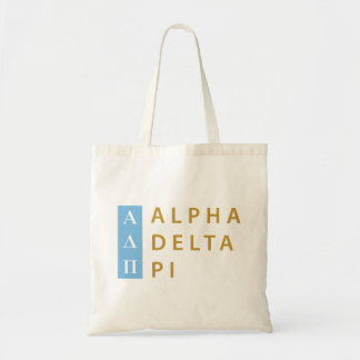 Alpha Delta Pi | Stacked Logo Tote Bag