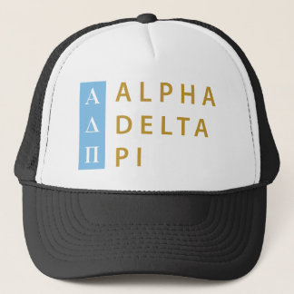 Alpha Delta Pi | Stacked Logo Trucker Hat