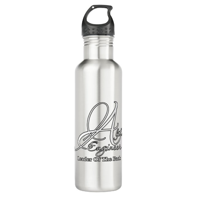Alpha Engineer Stainless Steel Water Bottle (Front)