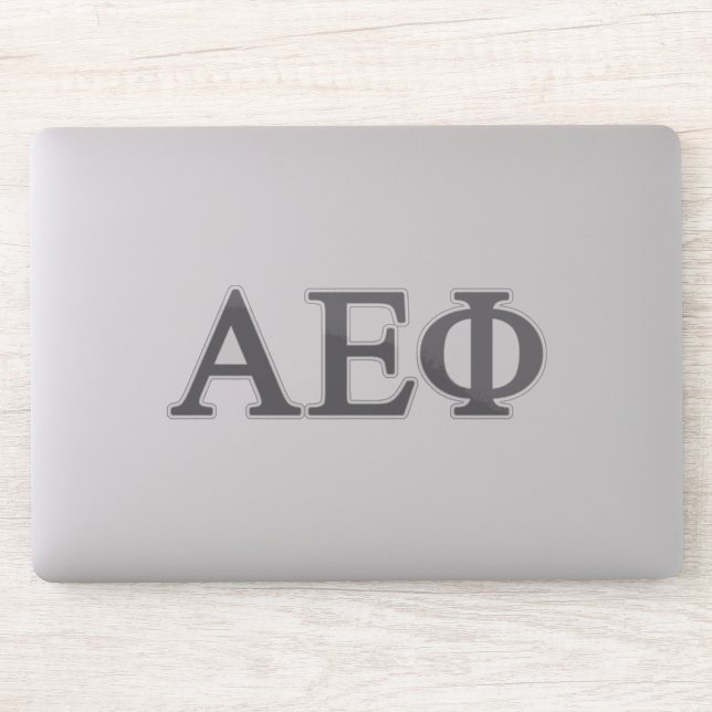 Alpha Epsilon Phi | Big Script Sticker (Computer)