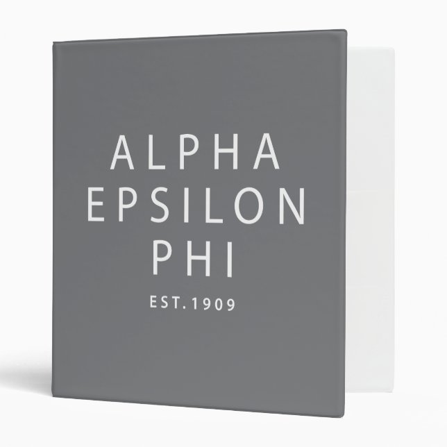 Alpha Epsilon Phi | Est. 1909 Binder (Front/Inside)