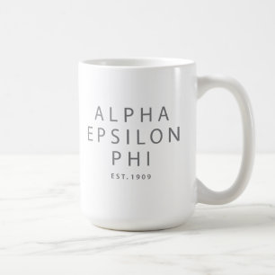Alpha Epsilon Phi   Est. 1909 Coffee Mug