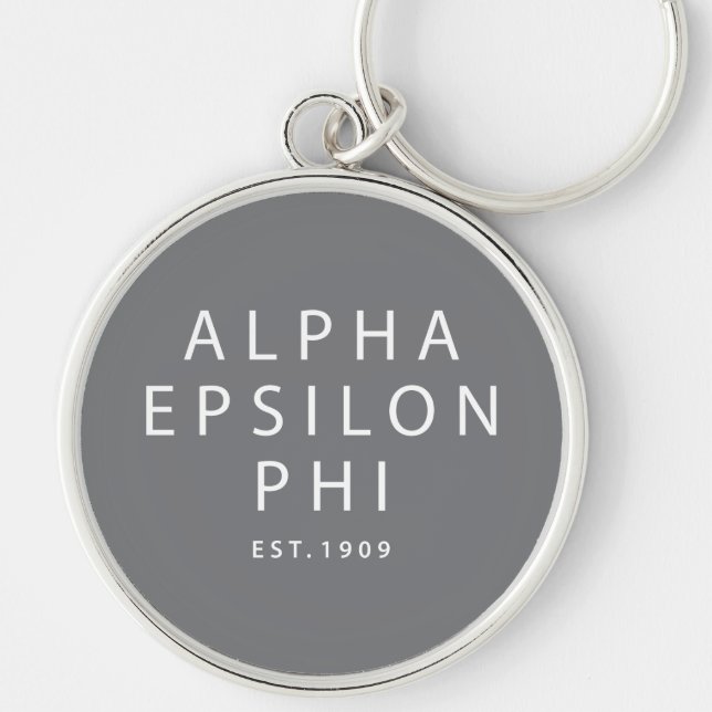 Alpha Epsilon Phi | Est. 1909 Keychain (Front)