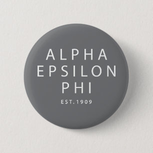 Alpha Epsilon Phi   Est. 1909 Pinback Button