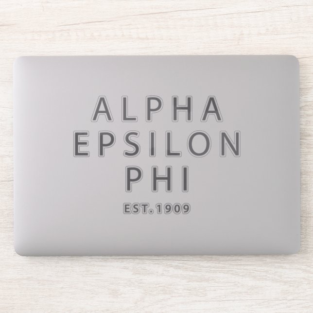 Alpha Epsilon Phi | Est. 1909 Sticker (Computer)