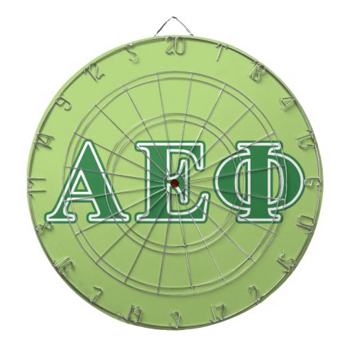 Alpha Epsilon Phi Green Letters 3 Dart Board