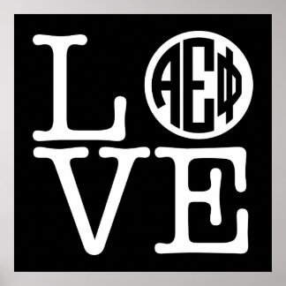Alpha Epsilon Phi | Love Poster