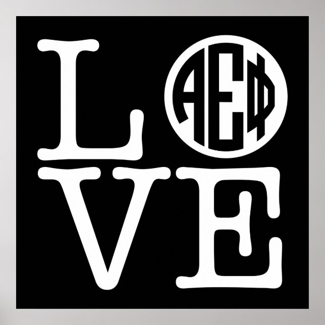 Alpha Epsilon Phi | Love Poster (Front)