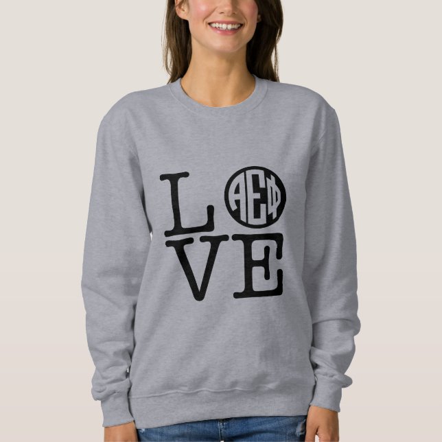 Alpha Epsilon Phi | Love Sweatshirt (Front)