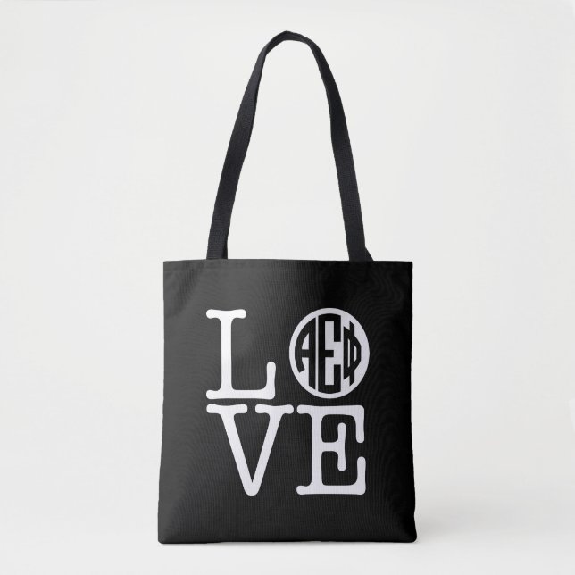 Alpha Epsilon Phi | Love Tote Bag (Front)