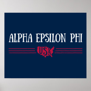 Alpha Epsilon Phi - USA Poster