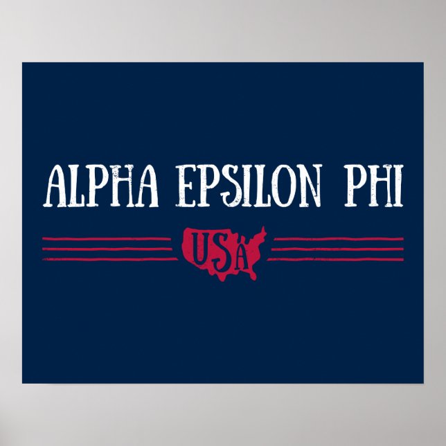 Alpha Epsilon Phi - USA Poster (Front)