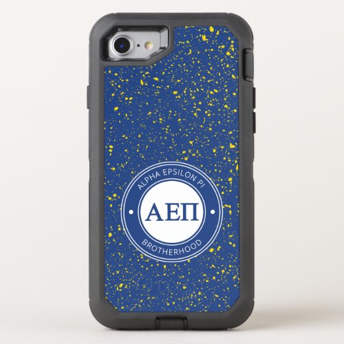 Alpha Epsilon Pi  Badge OtterBox Defender iPhone SE87 Case