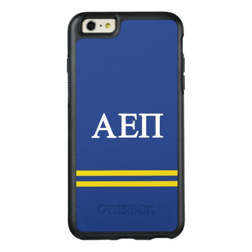 Alpha Epsilon Pi  Sport Stripe OtterBox iPhone 66s Plus Case