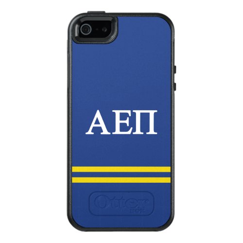 Alpha Epsilon Pi  Sport Stripe OtterBox iPhone 55sSE Case