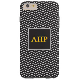 Alpha Eta Rho | Chevron Pattern Tough iPhone 6 Plus Case