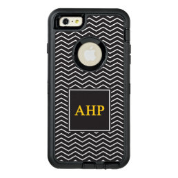 Alpha Eta Rho | Chevron Pattern OtterBox Defender iPhone Case