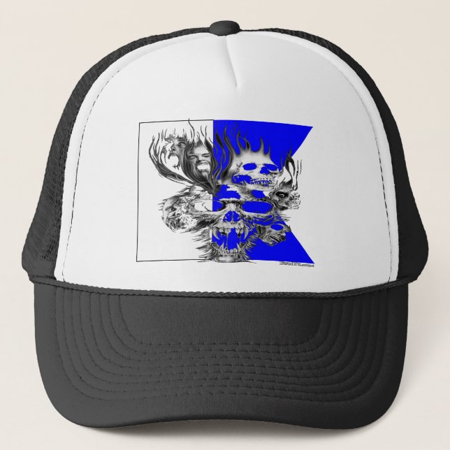 Alpha Flag Divers Collection Trucker Hat (Front)