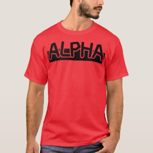 ALPHA Gym Fitness Workout Bodybuilding Motivation T-Shirt