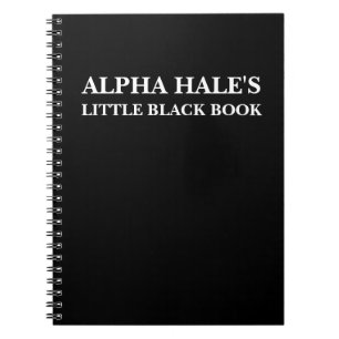 Alpha Hale's Little Black Book (Customizable)