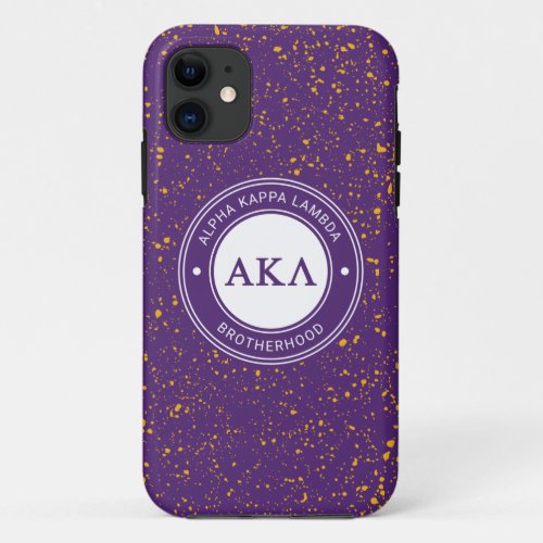 Alpha Kappa Lambda  Badge iPhone 11 Case