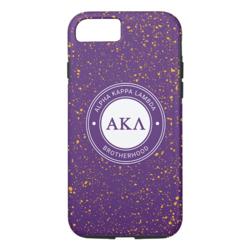 Alpha Kappa Lambda  Badge iPhone 87 Case