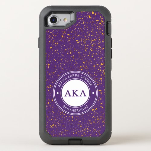 Alpha Kappa Lambda  Badge OtterBox Defender iPhone SE87 Case