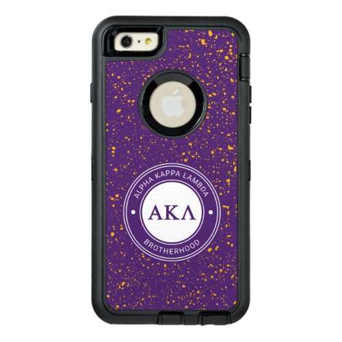Alpha Kappa Lambda  Badge OtterBox Defender iPhone Case