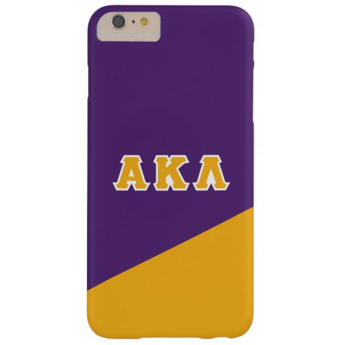 Alpha Kappa Lambda  Greek Letters Barely There iPhone 6 Plus Case
